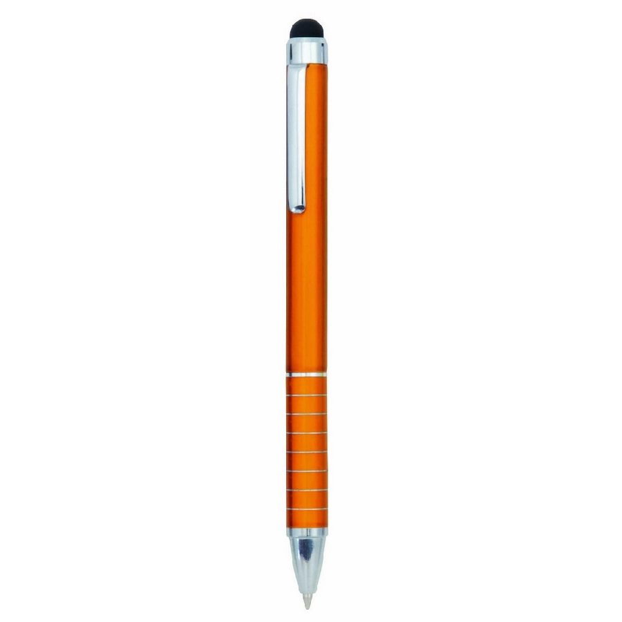 Długopis, touch pen V3245-07 pomarańczowy