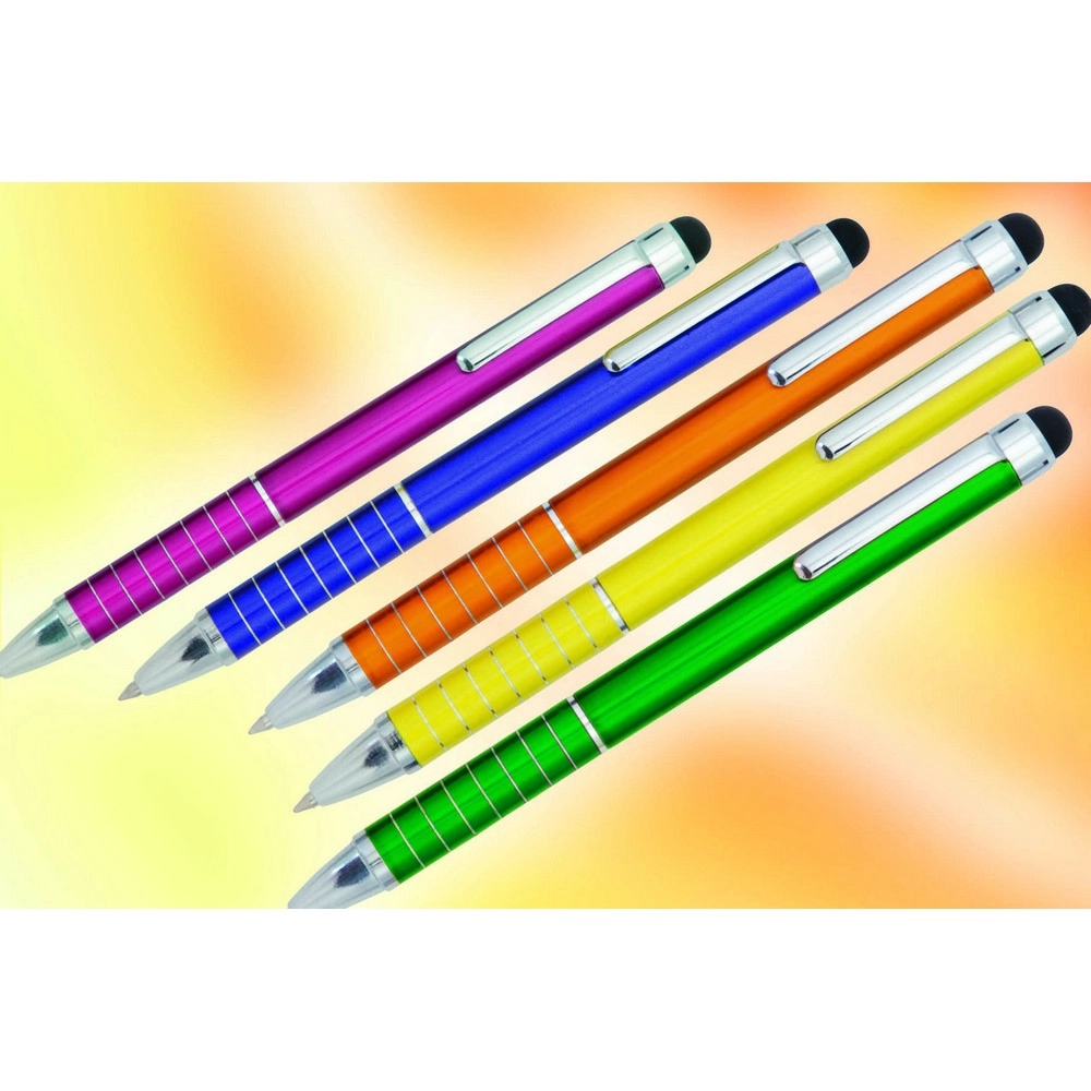 Długopis, touch pen V3245-21 różowy