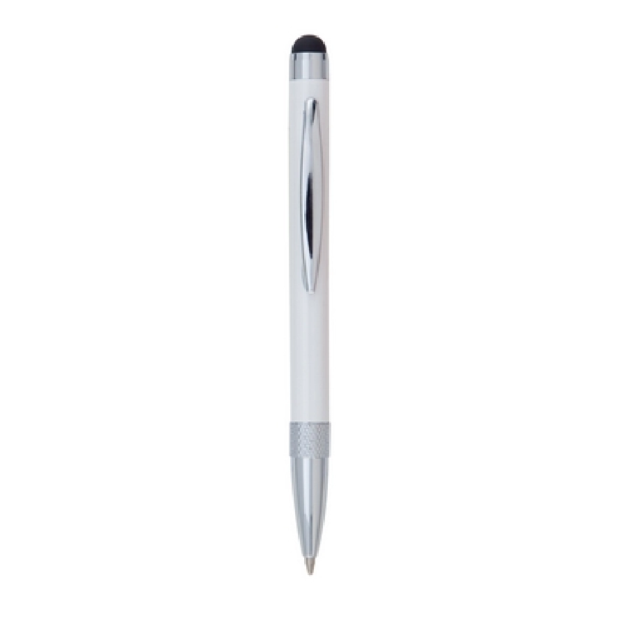 Długopis, touch pen V3256-02 biały