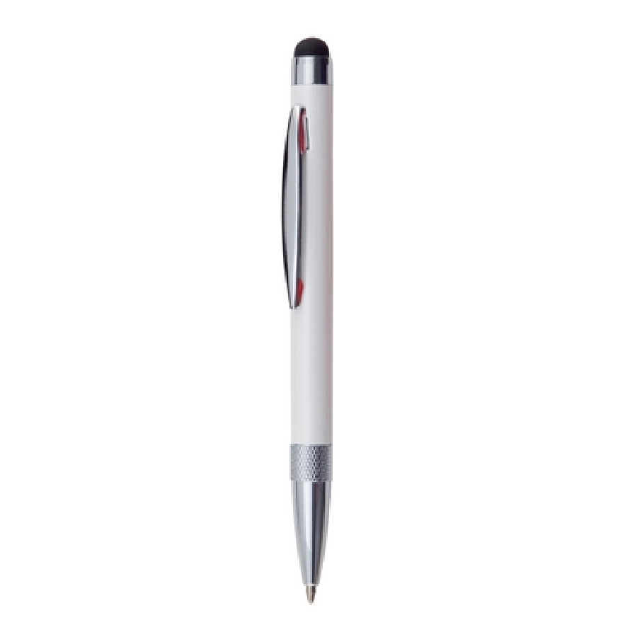 Długopis, touch pen V3256-02 biały