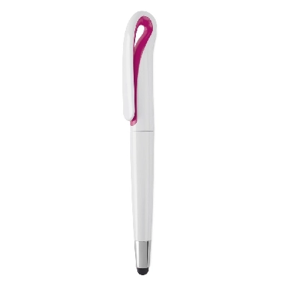 Długopis, touch pen V3320-21 różowy