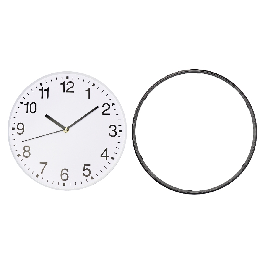 Zegar ścienny V3449-03 czarny