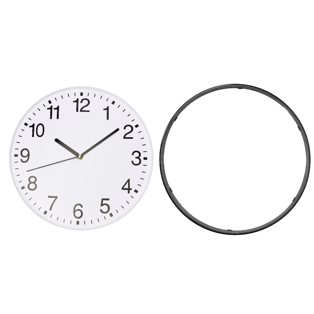 Zegar ścienny | Nix V3449-03 czarny