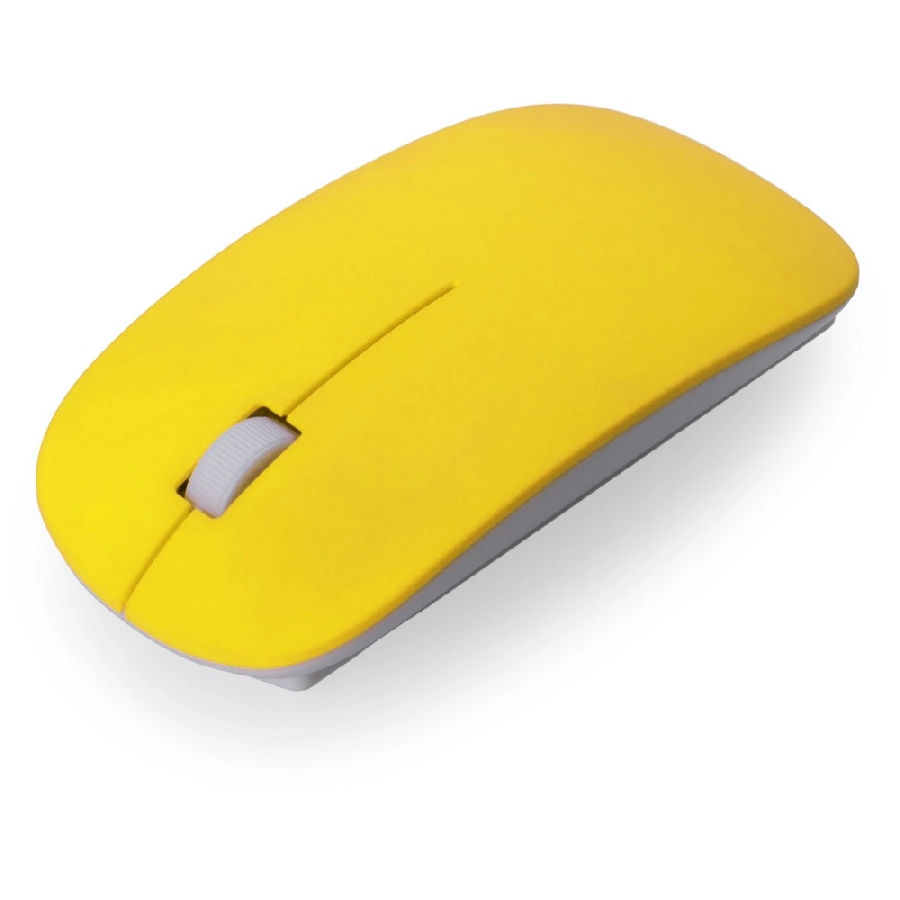 Bezprzewodowa mysz komputerowa V3452-08 żółty