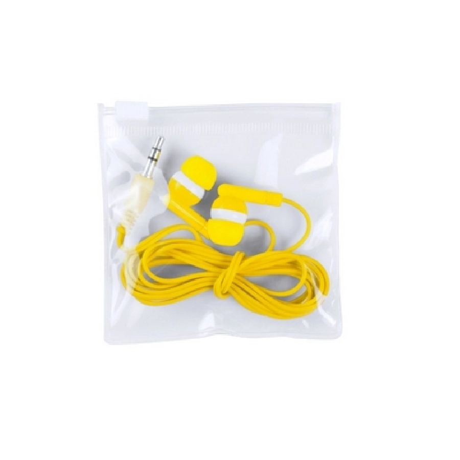 Słuchawki douszne V3491-08 żółty