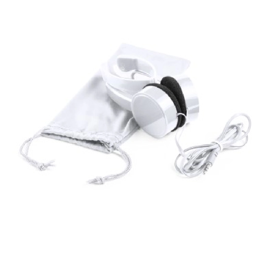 Składane słuchawki nauszne V3494-02 biały