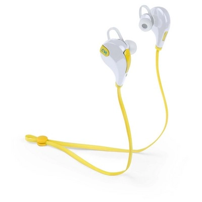 Bezprzewodowe słuchawki nauszne V3564-08 żółty