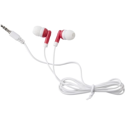 Słuchawki douszne V3580-05 czerwony