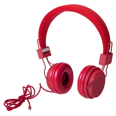 Słuchawki nauszne V3590-05 czerwony