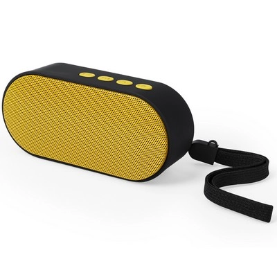 Głośnik bezprzewodowy 3W, radio V3591-08 żółty