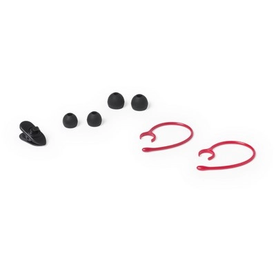 Bezprzewodowe słuchawki douszne V3740-05 czerwony