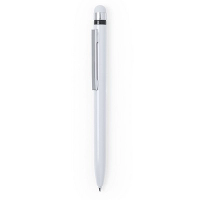 Długopis, touch pen V3750-02 biały