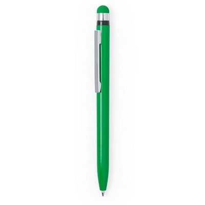 Długopis, touch pen V3750-06 zielony