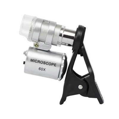 Mikroskop do telefonu V3764-32 srebrny

