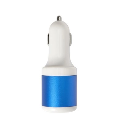 Ładowarka samochodowa USB, zapalniczka samochodowa V3783-11 niebieski