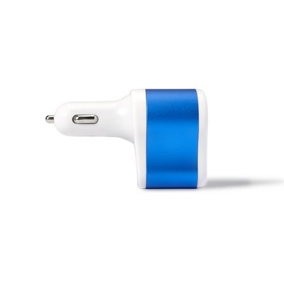 Ładowarka samochodowa USB, zapalniczka samochodowa V3783-11 niebieski
