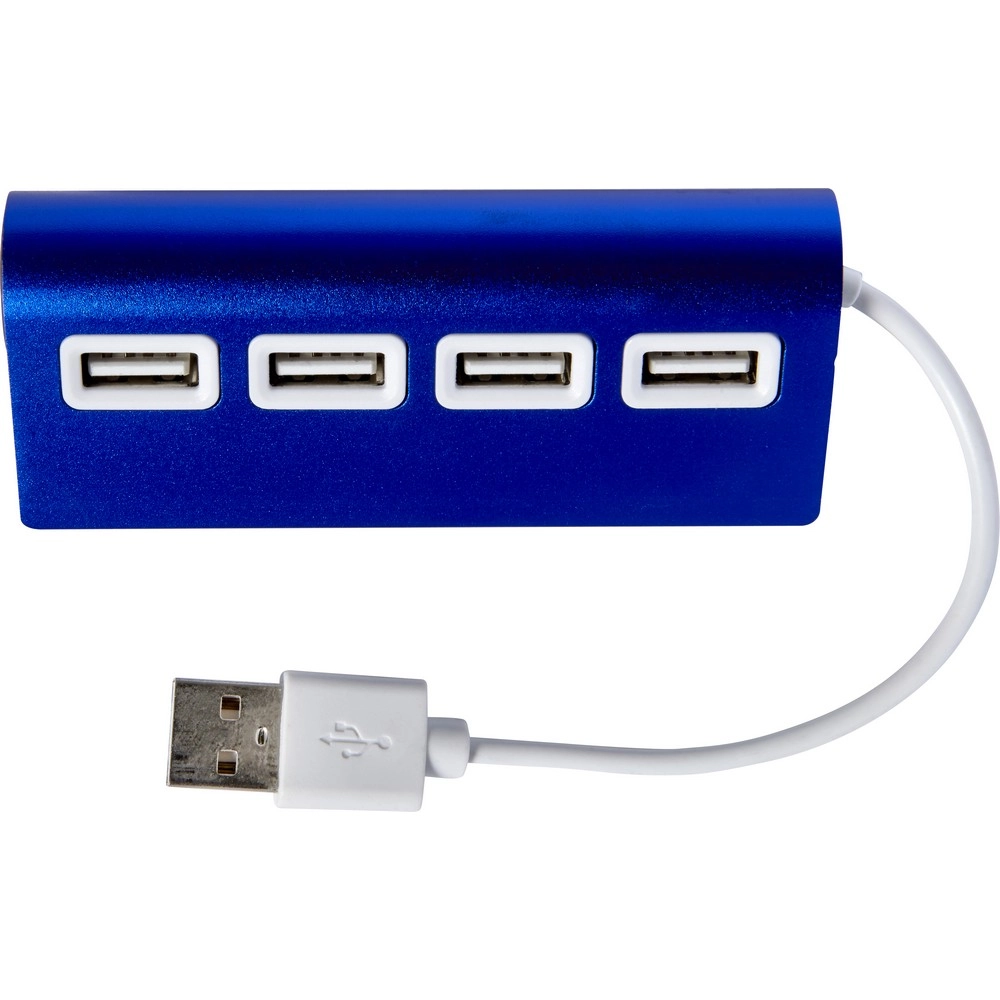 Hub USB 2.0 V3790-04 granatowy