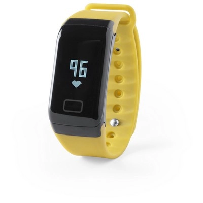 Monitor aktywności, bezprzewodowy zegarek wielofunkcyjny V3798-08 żółty