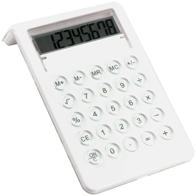 Kalkulator V3817-02 biały