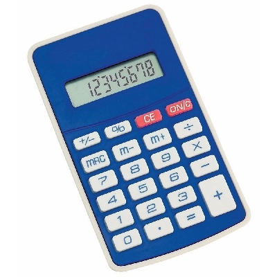 Kalkulator na biurko V3878-04 granatowy