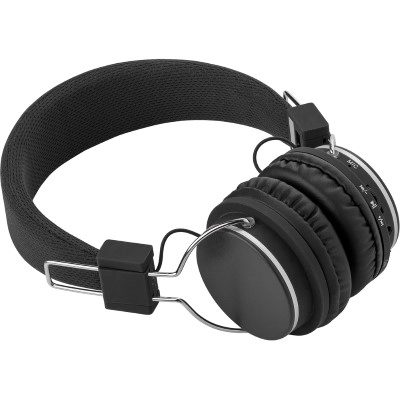 Bezprzewodowe słuchawki nauszne V3887-03 czarny