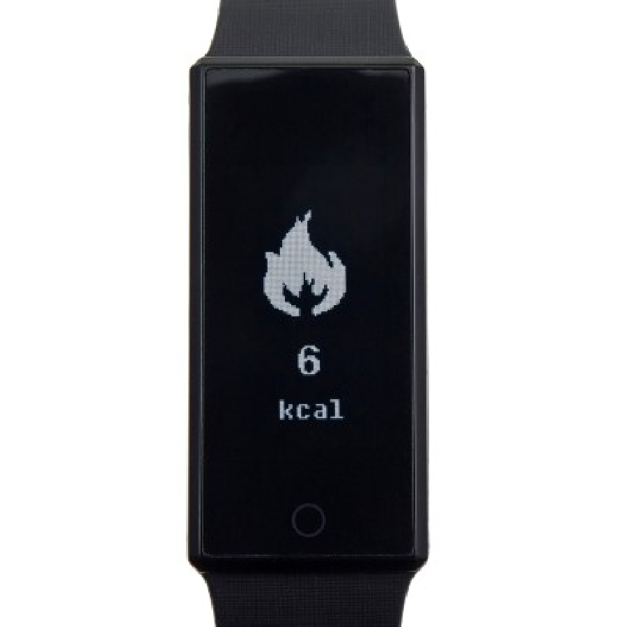Monitor aktywności, bezprzewodowy zegarek wielofunkcyjny V3896-03 czarny