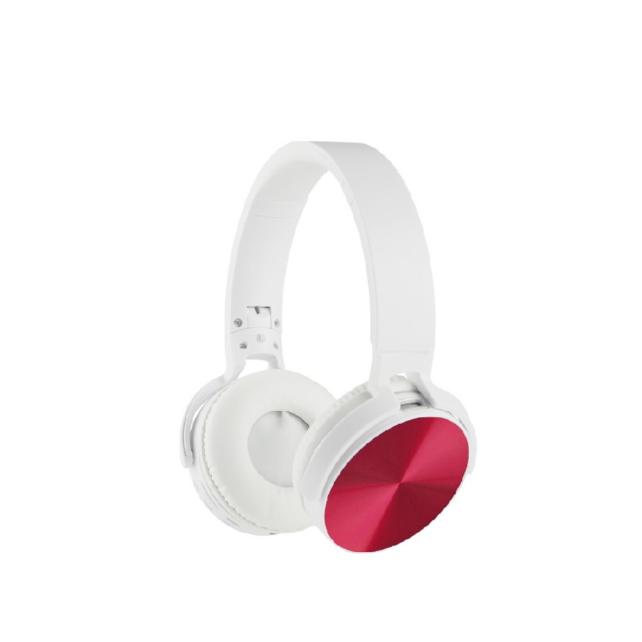 Bezprzewodowe słuchawki nauszne V3904-05 czerwony