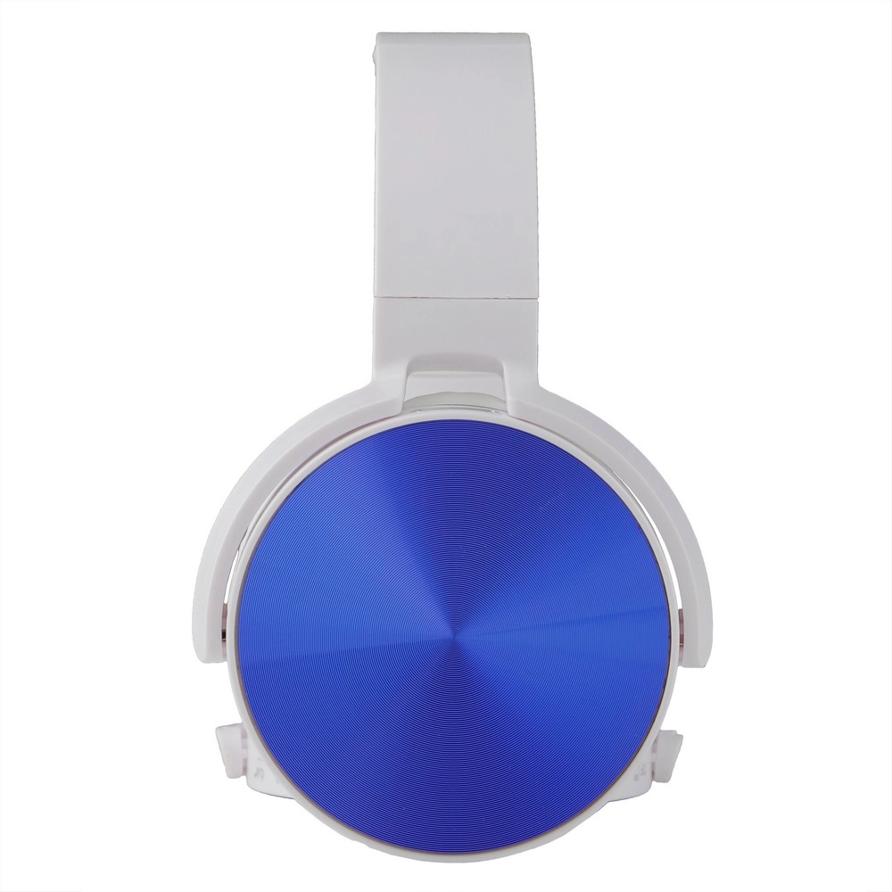 Składane bezprzewodowe słuchawki nauszne, radio V3904-11 niebieski