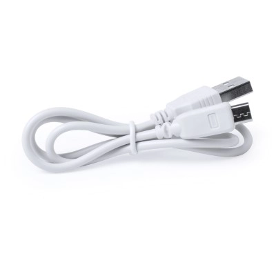 Hub USB 2.0, obrotowy antystres V3915-02 biały