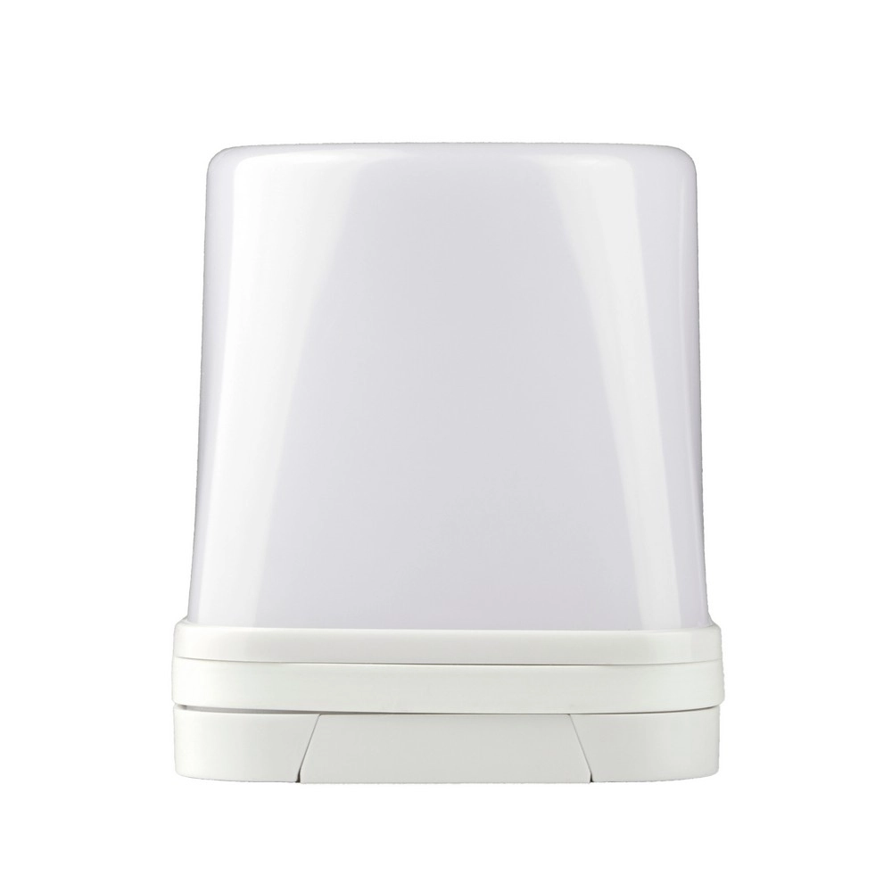 Hub USB 2.0, pojemnik na przybory do pisania, stojak na telefon, lampka LED V3916-02 biały