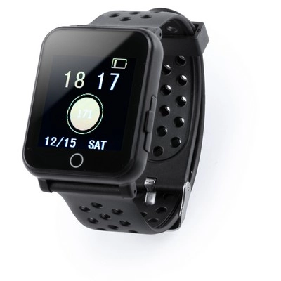 Monitor aktywności, bezprzewodowy zegarek wielofunkcyjny V3951-03 czarny