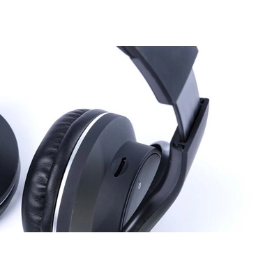 Bezprzewodowe słuchawki nauszne, głośnik bezprzewodowy 2x3W V3968-03 czarny