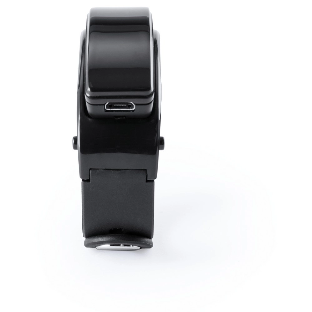 Monitor aktywności, bezprzewodowy zegarek wielofunkcyjny V3983-03 czarny