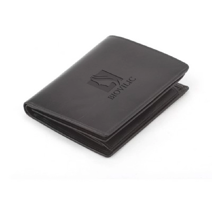 Skórzany portfel Mauro Conti V4064-03 czarny