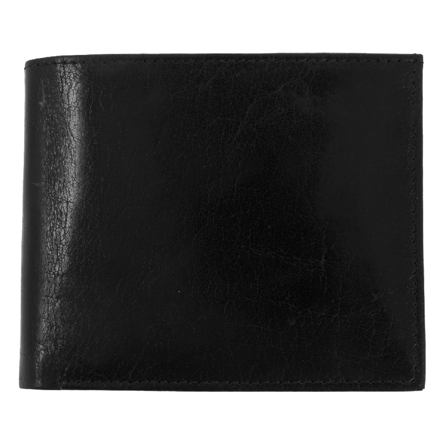 Skórzany portfel Mauro Conti | Mateo V4071-03 czarny