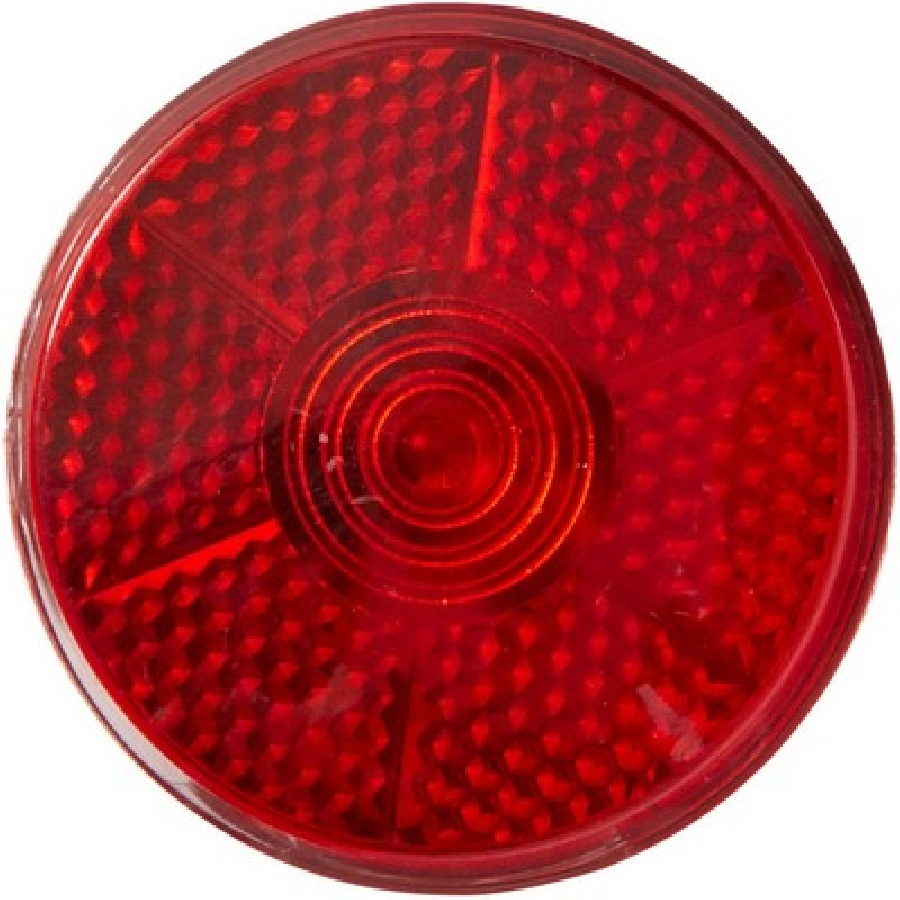Klip z migającym światełkiem V4449-05 czerwony