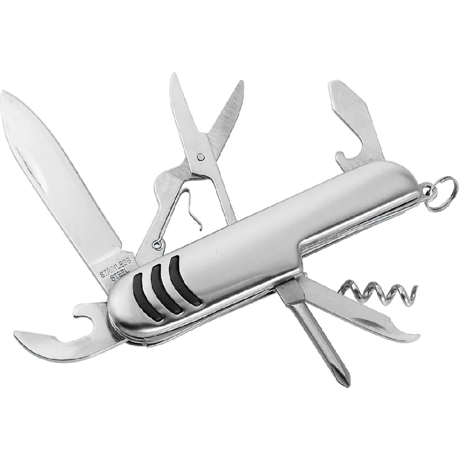 Nóż wielofunkcyjny, scyzoryk, 7 funkcji V4601-32 srebrny
