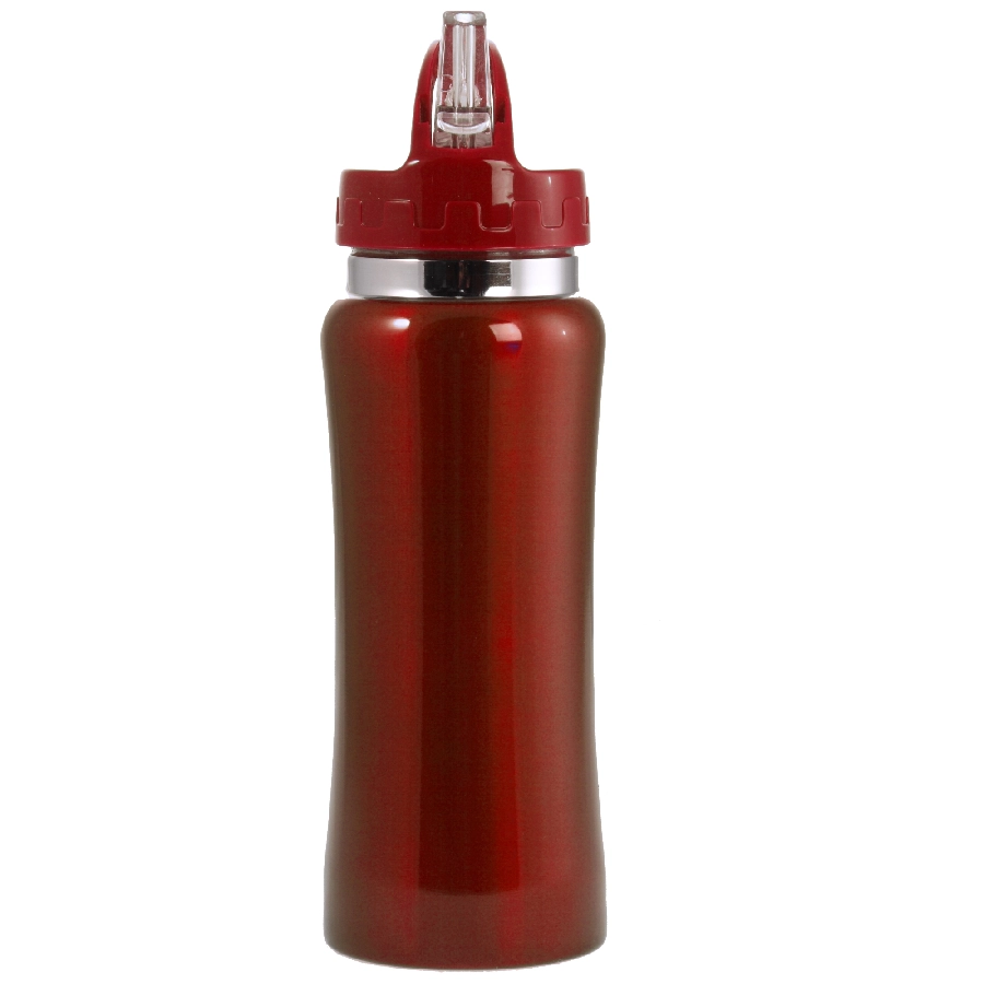 Butelka sportowa 600 ml V4656-05 czerwony