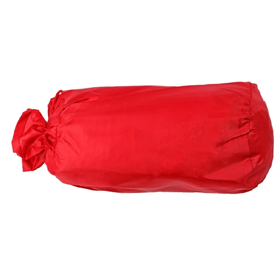 Płaszcz przeciwdeszczowy z kapturem V4755-05 czerwony