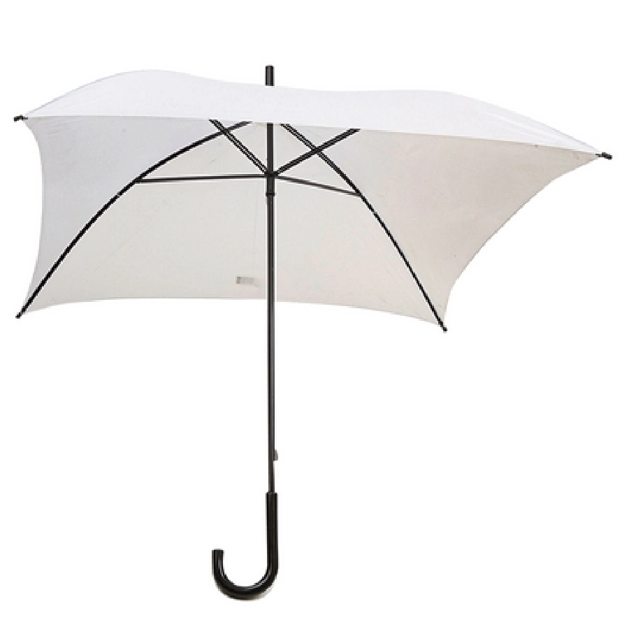 Kwadratowy parasol V4793-02 biały