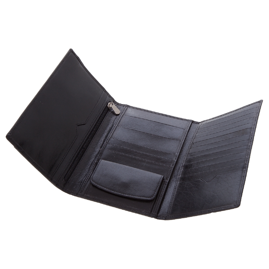 Skórzany portfel VIP Mauro Conti V4801-03 czarny