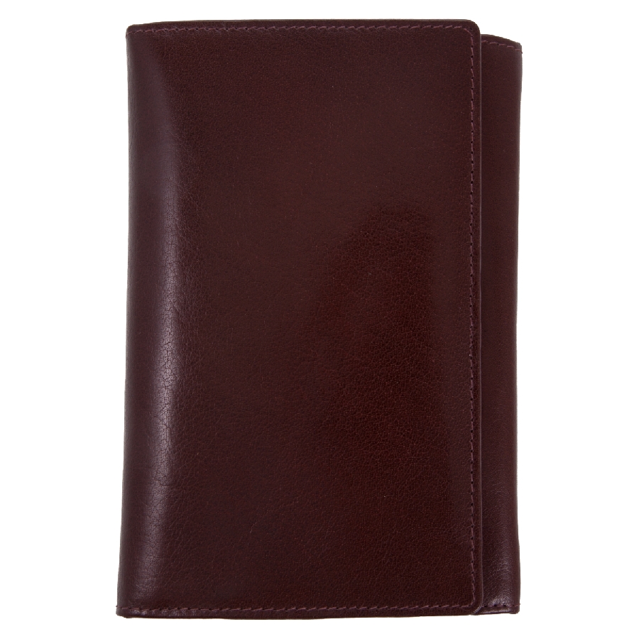Skórzany portfel VIP Mauro Conti V4801-16 brązowy
