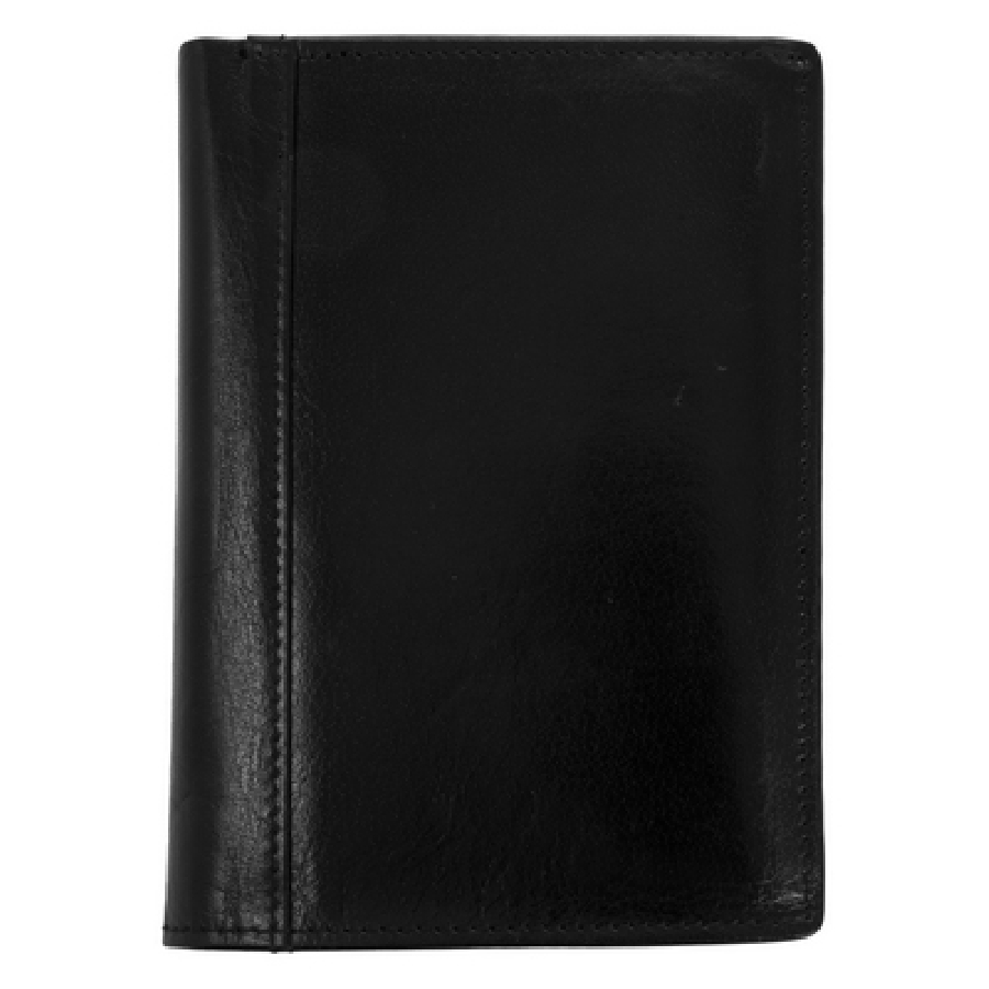 Skórzany portfel Mauro Conti V4802-03 czarny