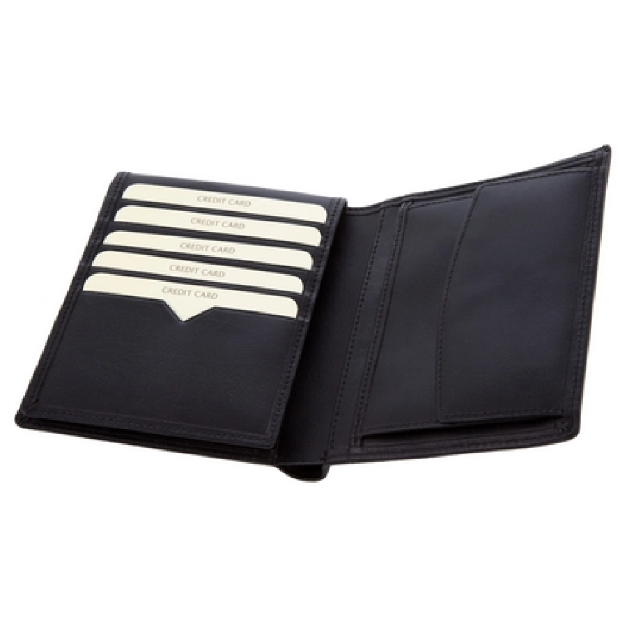 Skórzany portfel Mauro Conti V4825-03 czarny
