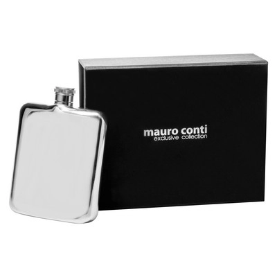 Piersiówka Mauro Conti 210 ml V4830-32 srebrny
