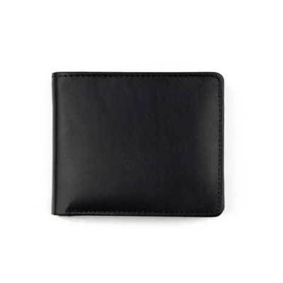 Skórzany portfel Mauro Conti, ochrona RFID V4853-03 czarny