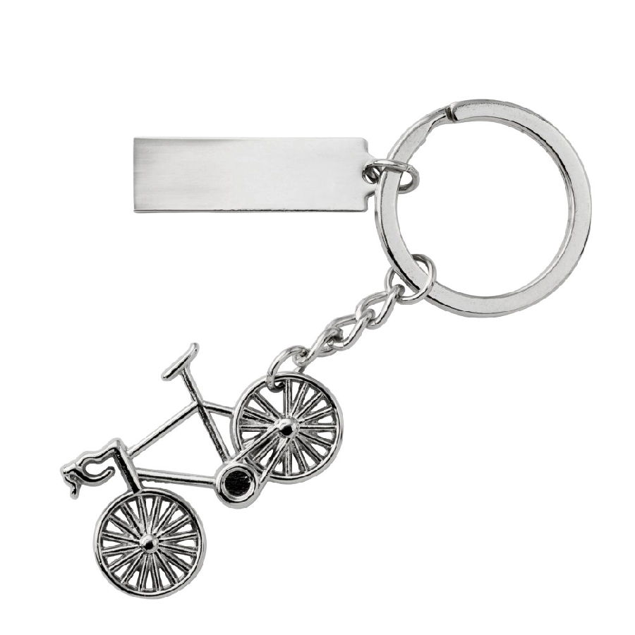 Brelok do kluczy rower V4949-32 srebrny
