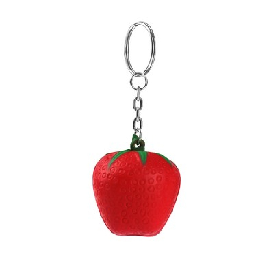 Brelok do kluczy, antystres owoc lub warzywo V4981-05 czerwony