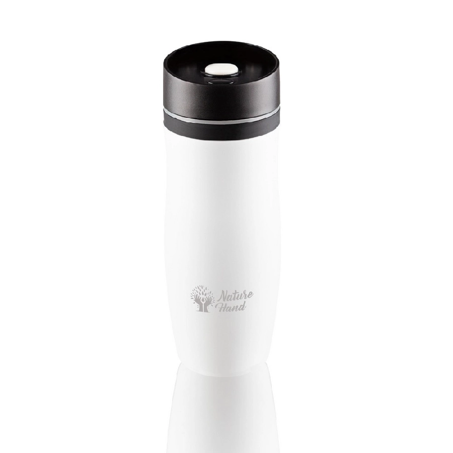Kubek termiczny 400 ml Air Gifts | Mary V4987-02 biały