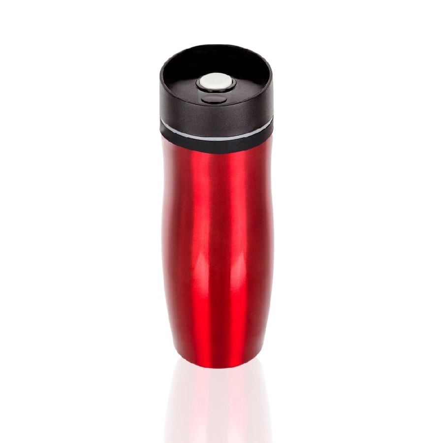 Kubek termiczny 400 ml Air Gifts | Jackson V4988-05 czerwony
